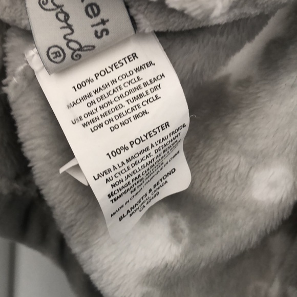 Baby bear plush robe - Picture 5 of 6